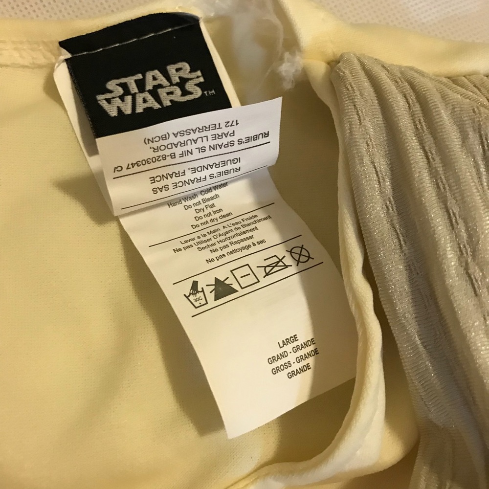 REY Child's Costume Star Wars Medium & Large - Picture 6 of 7